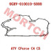 Crankcase Gasket - Model MICF0GRV-010010-5000 CFMoto Crankcase Gasket 0GRV-010010-5000 | CForce C4/C5 & GOES TERROX