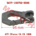 Winch Hook - Model MICF9AYV-150702-8500 CFMoto Winch Hook 9AYV-150702-8500 for CForce 1000 MUD/MV, C4/C5 & Terrox 500/550 (2025-2027)