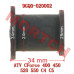 Muffler Rubber Bushing - Model MICF9GQ0-020002 CFMoto Muffler Rubber Bushing 9GQ0-020002 for CForce 400/450/500/520 & Terrox (2014-2026)