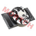 Fan Motor Assy - Model MICF9DQV-181020-1101 Genuine CFMoto fan motor assembly (9DQV-181020-1101). Fits CForce C4 Touring/C4/C5 and GOES TERROX 550L/500L EPS 2026-2027. High-efficiency radiator fan motor for reliable engine cooling.