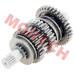 CFMoto countershaft, countershaft assembly, transmission secondary shaft, 0GQV-064000-5000, CForce C4 countershaft, GOES TERROX 550L countershaft, CForce C5 countershaft, CFMoto 192Q/192R transmission part, OEM countershaft