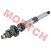 Input Shaft - Model MICF0GRV-061100-5000 Genuine CFMoto input shaft (0GRV-061100-5000). Fits CForce C4/C5 and GOES TERROX 550L/500L EPS. High-strength transmission input shaft for reliable power transfer from engine.