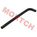 CFMoto heater intake hose, heater inlet hose, 5HYV-352107-9000, UForce U10 PRO Highland coolant hose, UForce U10 XL PRO heater hose, CFMoto UTV heating system part, cabin heater intake pipe, CFMoto OEM coolant hose