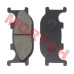 MBK brake pads, Yamaha brake pads, disc brake pads, motorcycle brake pads, 94mm brake pads, front disc brake, brake replacement pads, MBK parts, Yamaha parts, OEM brake pads