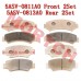Front Rear Brake Sintered Pad