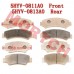 Front Rear Brake Sintered Pad