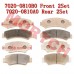 Front Rear Brake Sintered Pad