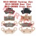 Front Rear and Packing Brake Pad