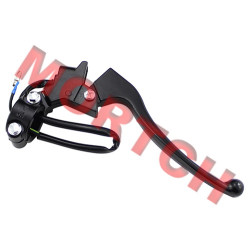 Black Aluminum Solana Brake Lever - Right Black Aluminum Solana Brake Lever - Right