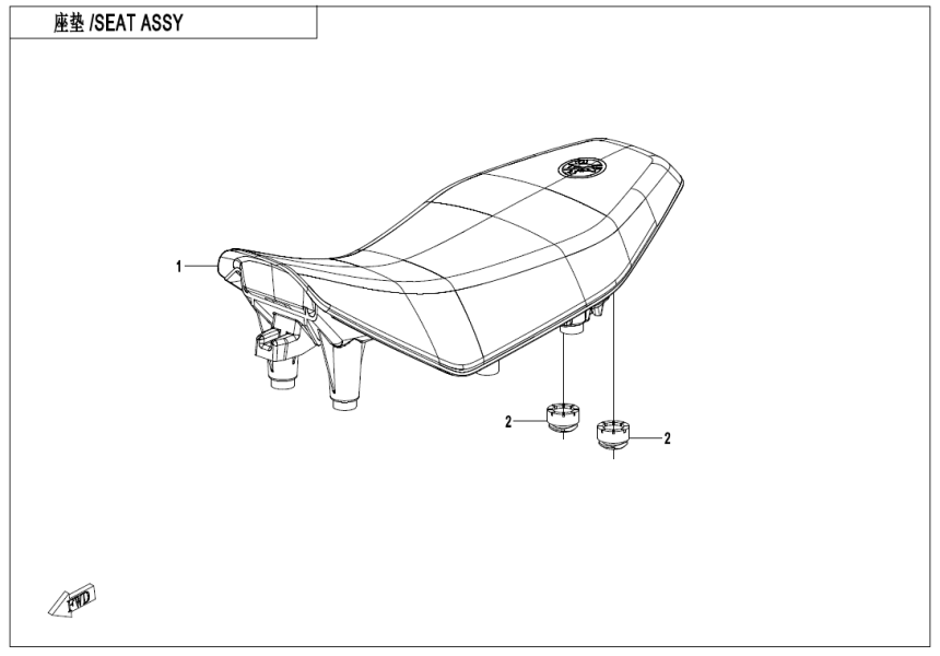 SEAT SYSTEM CF110AY10-F13