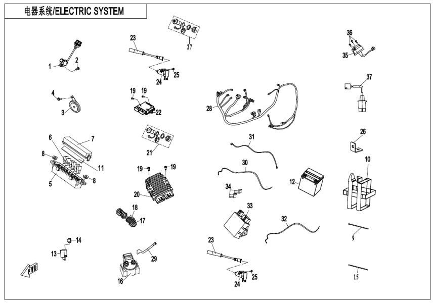 ELECTRIC SYSTEM CF800AU-2A-F15-1-A-V1