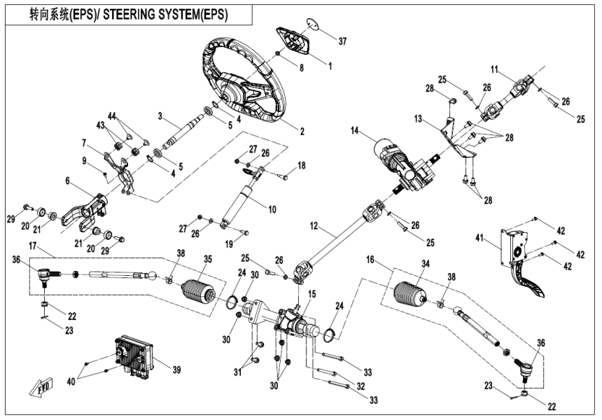 STEERING SYSTEM(EPS) CF1000SZ-3L-F10