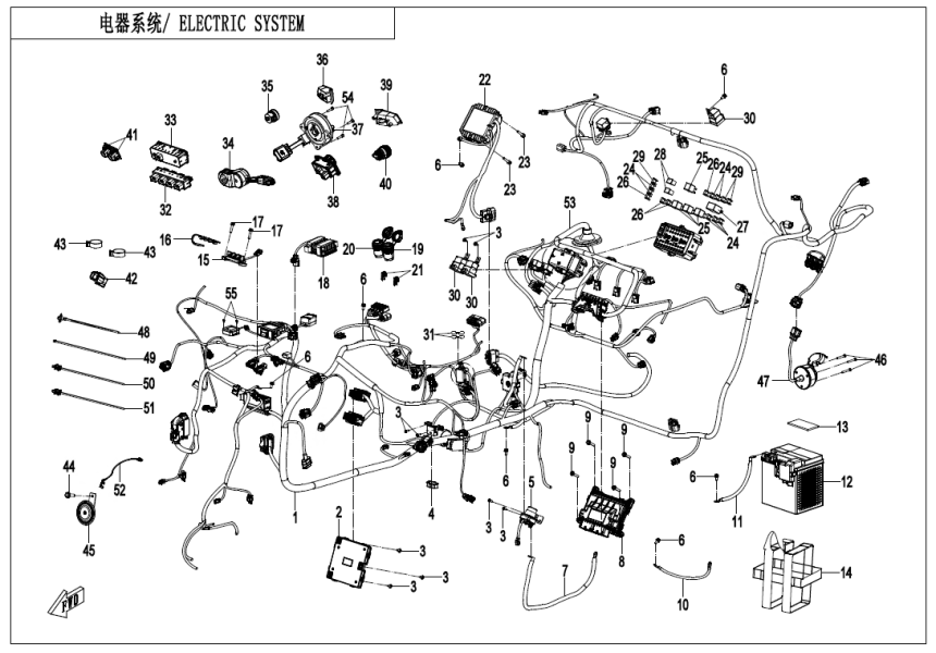ELECTRIC SYSTEM CF1000SZ-L-F15-1