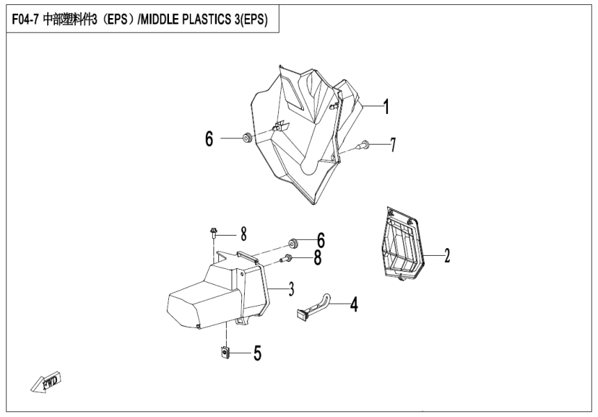 MIDDLE PLASTICS 3(EPS) CF1000US-2-F04-7