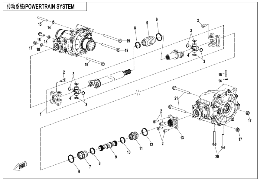 DRIVETRAIN SYSTEM