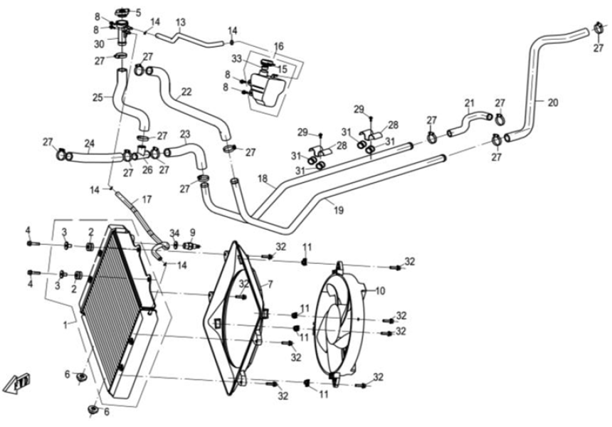WATER COOLING SYSTEM