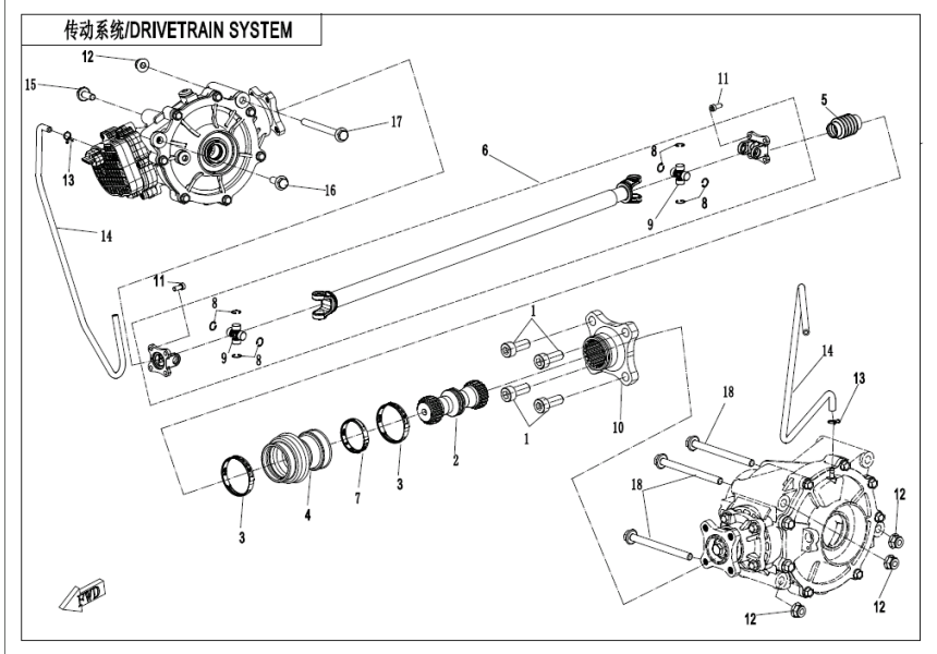 DRIVETRAIN SYSTEM