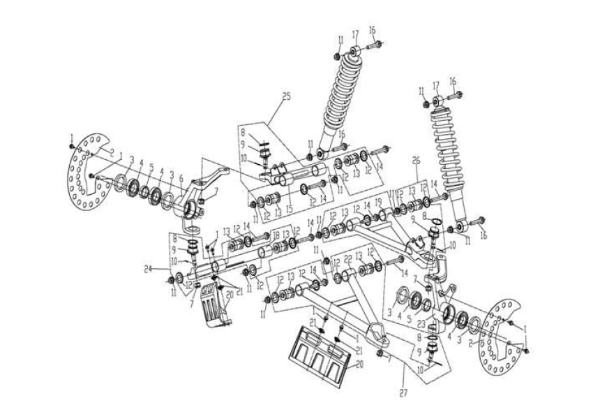 FRONT SUSPENSION ASSY