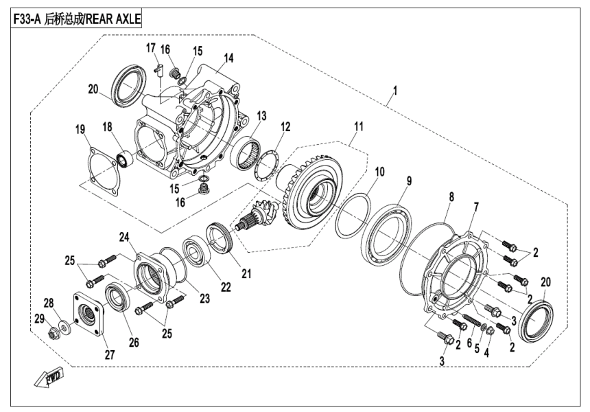 REAR AXLE