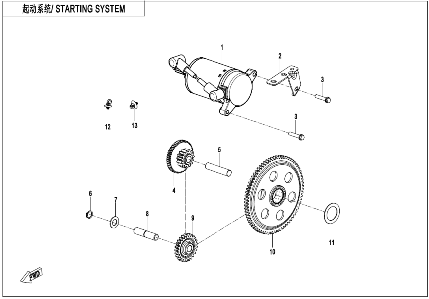 STARTING SYSTEM C4-E09