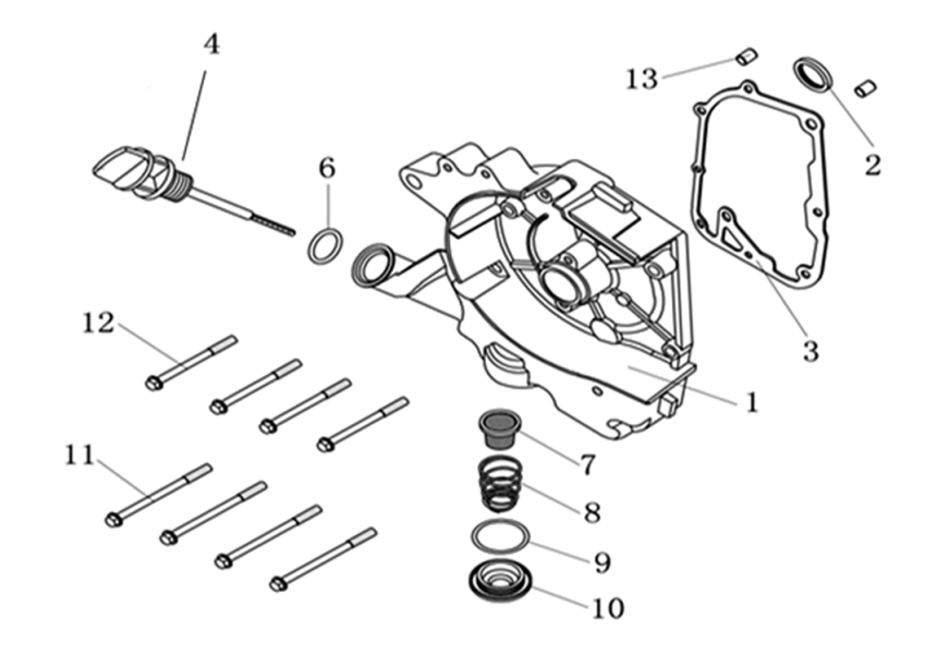 RIGHT COVER COMP 1P39QMB-E04