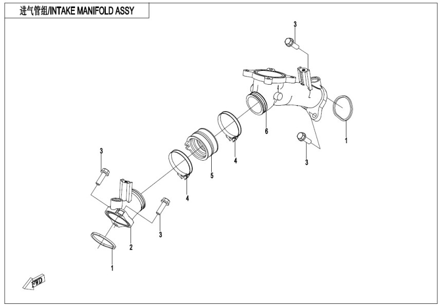 INTAKE MANIFOLD ASSY