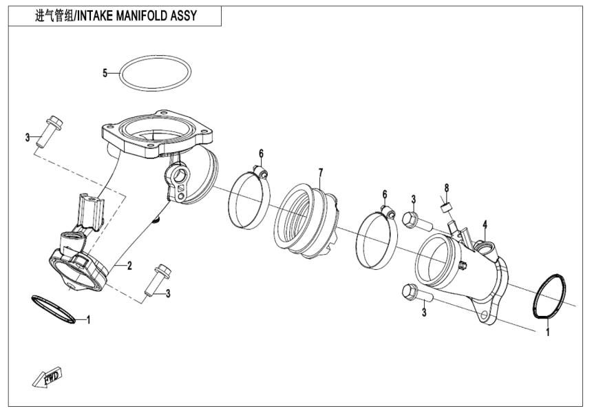 INTAKE MANIFOLD ASSY