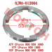 Front Output Shaft Middle Bearing Retainer - Model MICF0JWA-012004 CFMoto Front Output Shaft Middle Bearing Retainer 0JWA-012004 | CForce/ZForce/UForce