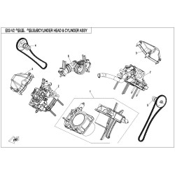Rear Cylinder Head Sub Assy Rear Cylinder Head Sub Assy