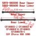 Lower/Upper Tie Rod, Rear Wsing Arm