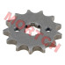 Countershaft Drive Sprocket - Model MICFL-191600016-0001 Genuine CFMoto countershaft drive sprocket (part L-191600016-0001). Fits CForce 110 PETROL, CForce 110, and CForce 110 CLASSIC 2023-2026. High-strength alloy steel output sprocket for reliable chain drive.