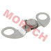 Cylinder Head Stopper Plate - Model MICFL-140200001-0001 CFMoto cylinder head stopper plate, camshaft thrust plate, stopper plate assy, L-140200001-0001, CForce 110 stopper plate, CForce 110 camshaft plate, CFMoto 110cc engine part, OEM thrust plate