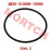 O-Seal Ring for Axle 55x2.5 O-Seal Ring for Axle 55x2.5