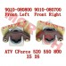 Front Left and Right Caliper