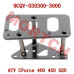 CFMoto LH Rear Upper Footrest Assy 9CQV-030300-3000 | CForce 450/520