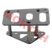 Genuine CFMoto LH rear upper footrest assembly (part 9CQV-030300-3000). Fits CForce 450 L, CForce 520 L, and CForce X5 520L 2022-2026. Sturdy left-side rear footrest for passenger comfort.