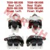 Front Rear Brake Right Left Caliper