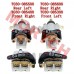 Front and Rear Brake Right and Left Caliper - Sintered Pad
