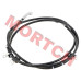 Rear Brake Fluid Hose - Model MICF9CQV-080160-4800 Genuine CFMoto rear brake fluid hose (part 9CQV-080160-4800). Fits CForce 400 Touring, CForce 450 L, and CForce 520 L 2022-2025. High-pressure brake hose for reliable rear braking performance.