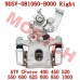 Rear Brake Caliper, RH