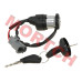 Ignition Lock Kit - Model MICF9DSV-011000-6K03 Genuine CFMoto Ignition Lock Kit 9DSV-011000-6K00. Wide fitment for 2021-2026 CForce 1000 X10/Overland/MUD, CForce 450S, CForce 400 Touring/450L, CForce 520L/520S/500S, CForce 625 Touring/625, CForce 600/625 Touring, CForce 850 X8 Touring, and CForce 850XC. OEM ignition switch lock set for ATV. Direct replacement.