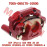 Rear Brake Caliper, RH - Sintered Pad