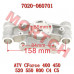 CFMoto LH Rear Bearing Carrier Assy 7020-060701 for CForce 400/450/500/520/820 & Terrox (2014-2026)