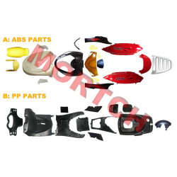 Falcon III Plastic Parts