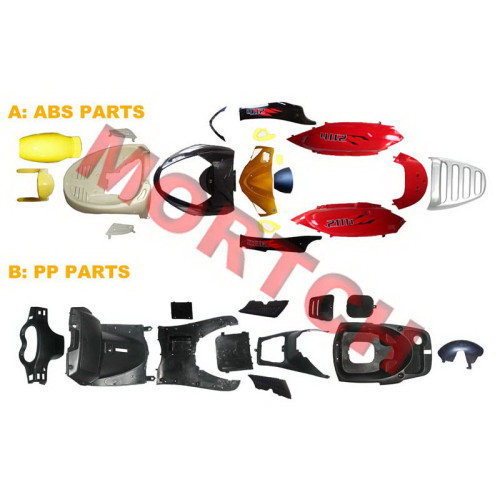 Falcon III Plastic Parts