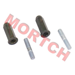 GY6 Exhaust Nuts Set M6 GY6 Exhaust Nuts Set M6