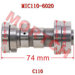C110 Camshaft Assy - Model MIC110-6020