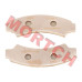 Front Brake Sintered Pad - Model MISG-S05E15A20002 Genuine SEGWAY Front Brake Sintered Pad (Part No. S05E15A20002, Thickness T=9) for Villain SX10 UTV. HH-grade copper-based sintered metal composite for maximum friction, superior heat dissipation, and fade-free braking. Built-in wear indicator, 2-3x longer lifespan vs. standard pads. All-weather off-road performance.