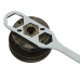 Key Blocks Clutch 34-39-41mm Scooter 50 Tool Disassembly Nut - Model MIVLT-EB024 4-in-1 universal scooter clutch key (EB024) fits 34/39/41mm clutch nuts. Essential CVT tool for MBK Booster/Nitro/Aerox, Piaggio, Peugeot, GY6, Kymco & more. French-made quality for reliable clutch disassembly.