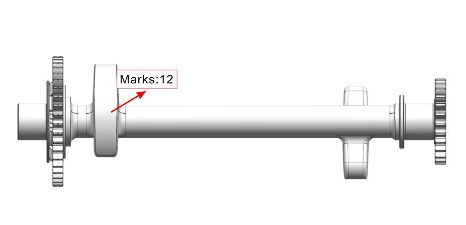 Balance Shaft Marks Diagram